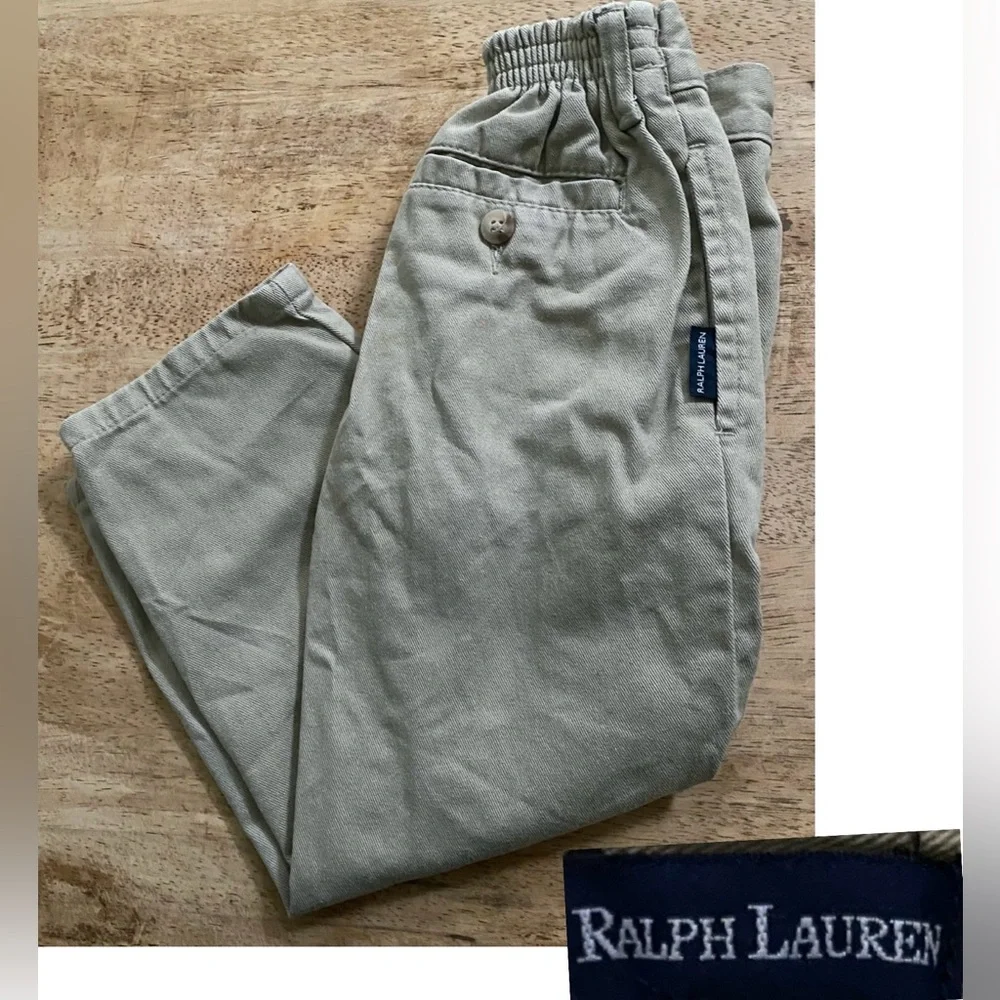 Vintage Ralph Lauren Boy’sSz 3T Khaki Cotton‎ Chino Pants